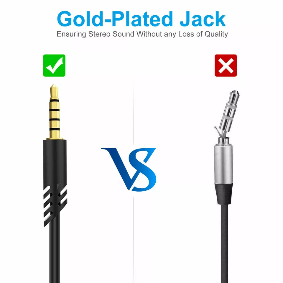 Replacement Audio Cable Cord Volume Control for Astro A10 A40 Gaming Headset Lot
