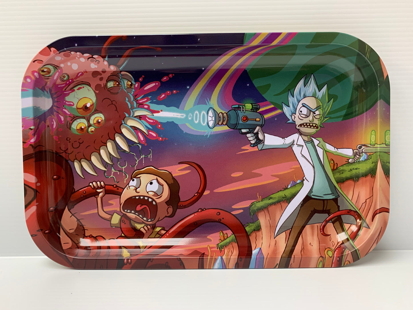 Rick & Morty Medium Size Weed Rolling Trays