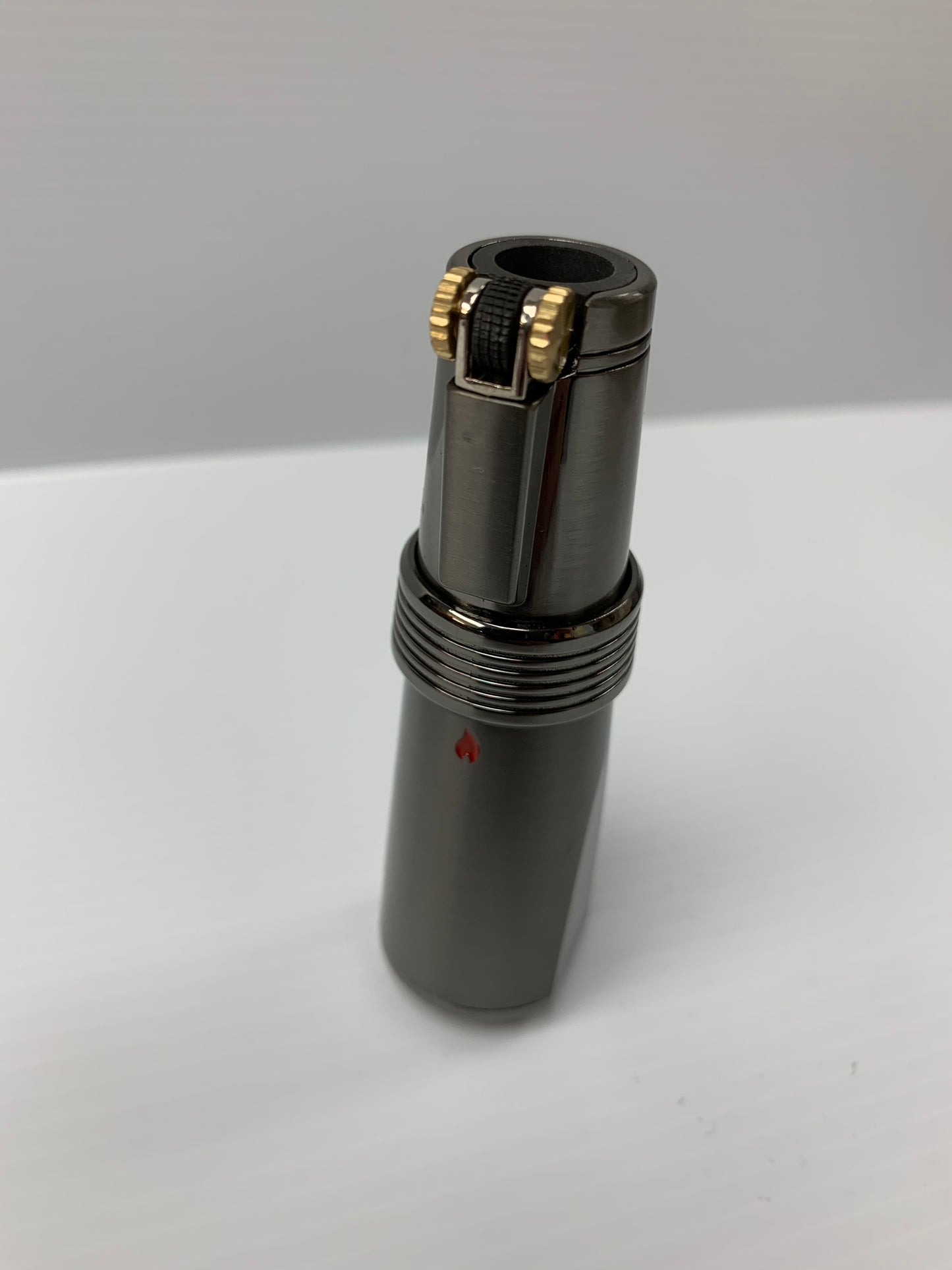 Gun Metallic Scortch Premium Chrome Butane Torch Lighter