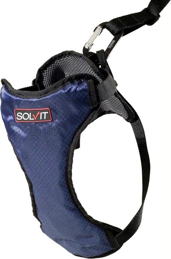 Happy Ride Dog Safety Harness for Cars - Dog Car Harness Includes Seat Belt Tether - Keeps Pets Restrained - Breathable Mesh, Adjustable Straps - Dog Travel Accessories for Car - X-Large