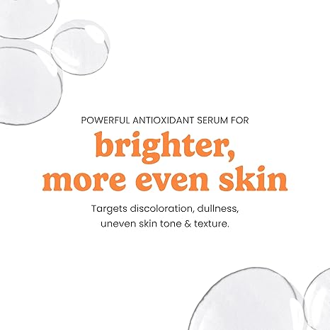 Timeless Skin Care Vitamin C Serum with Vitamin E & Ferulic Acid - Brightening Serum - for Oily & Dry Skin - Fragrance-Free - 1 oz