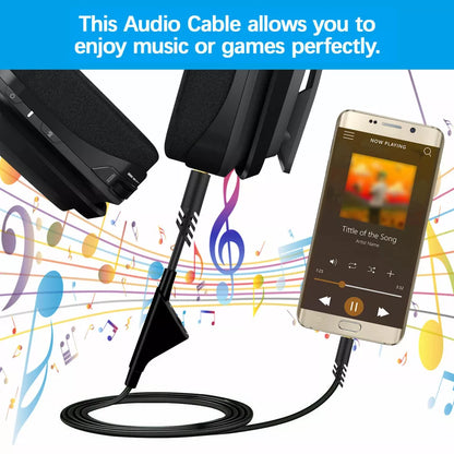 Replacement Audio Cable Cord Volume Control for Astro A10 A40 Gaming Headset Lot