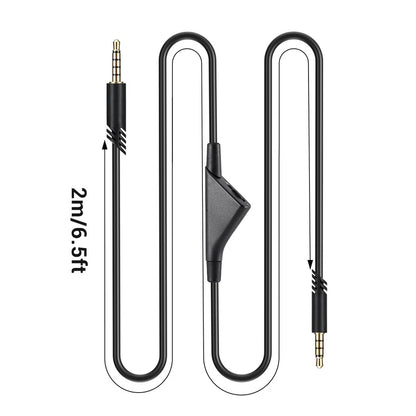 Replacement Audio Cable Cord Volume Control for Astro A10 A40 Gaming Headset Lot