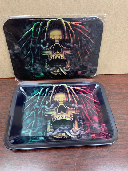 Small Size Rolling Trays with Magnetic Cover