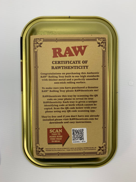 Raw Medium Size Weed Rolling Trays