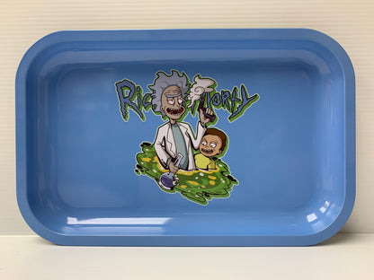 Rick & Morty Medium Size Weed Rolling Trays