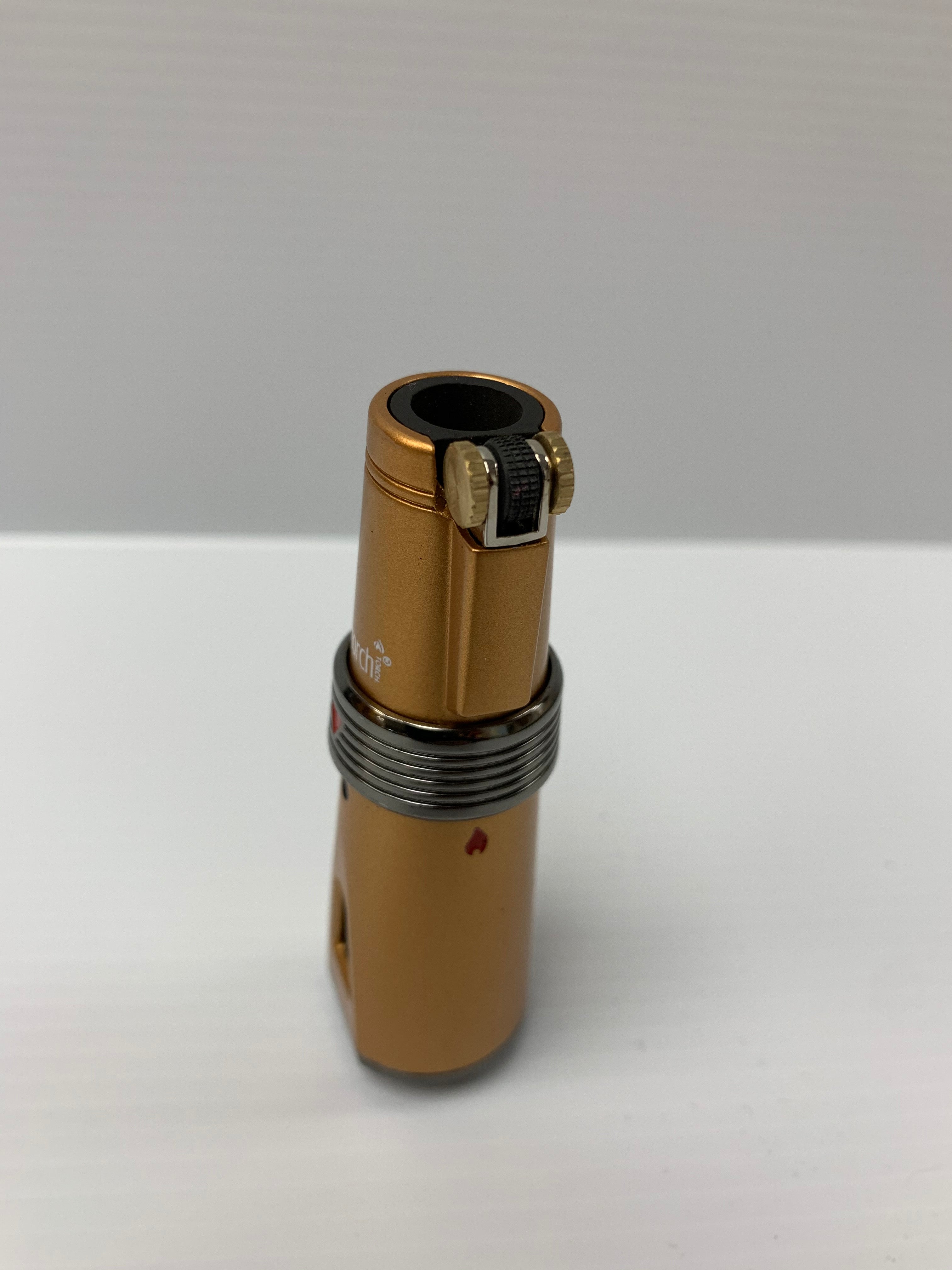 Golden Brown Scortch Premium Chrome Butane Torch Lighter