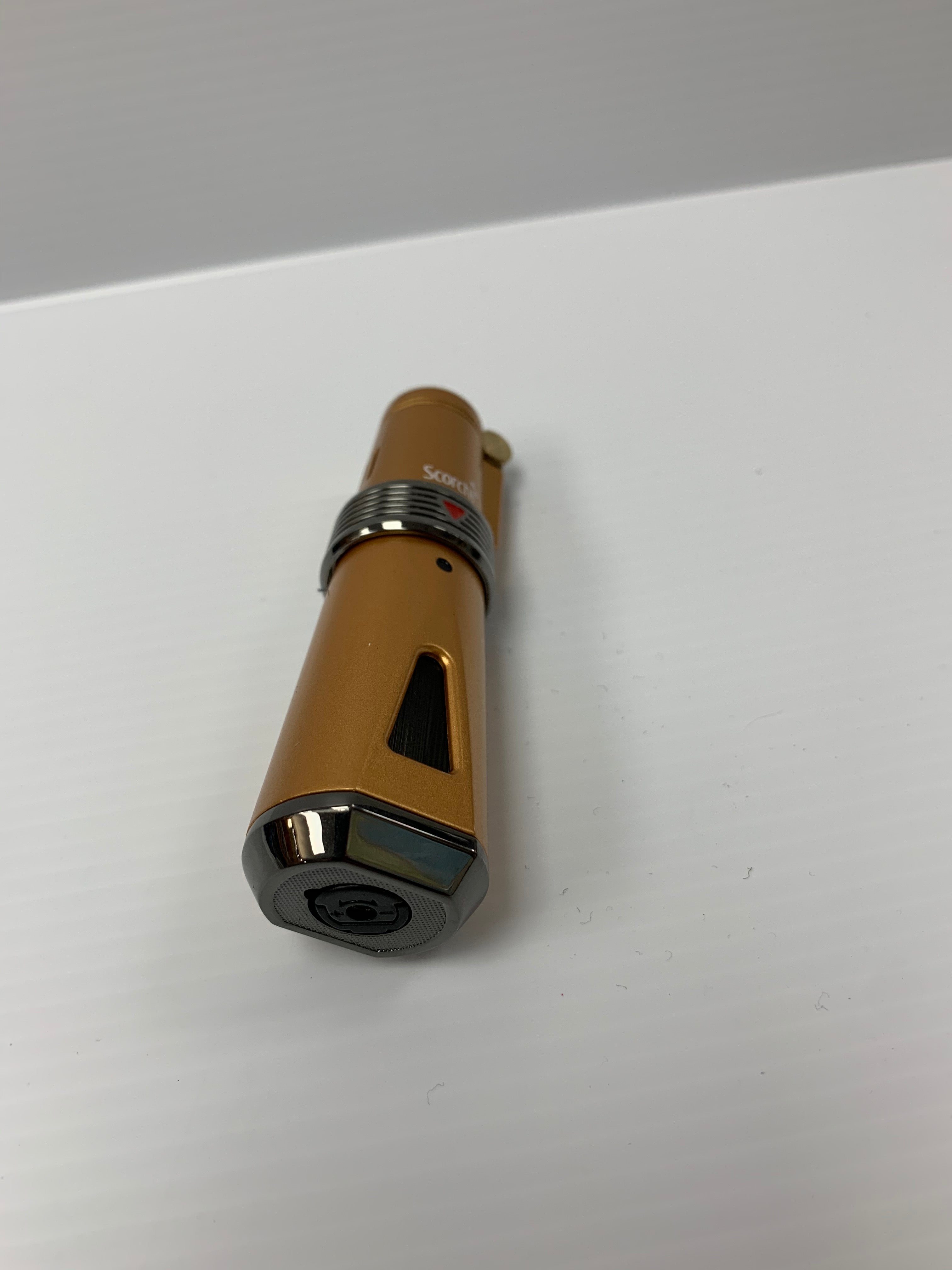 Golden Brown Scortch Premium Chrome Butane Torch Lighter