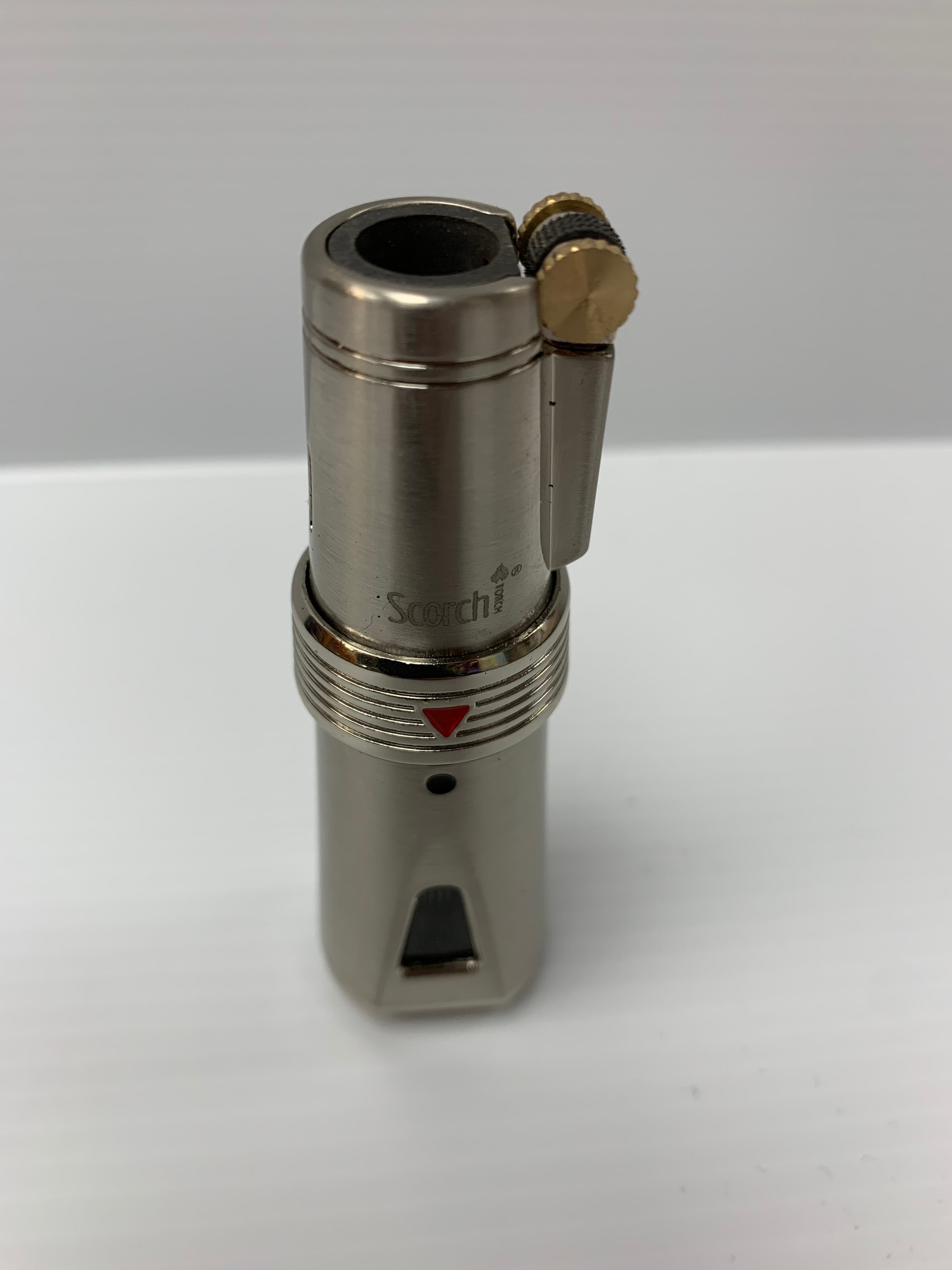 Grey Scortch Premium Chrome Butane Torch Lighter