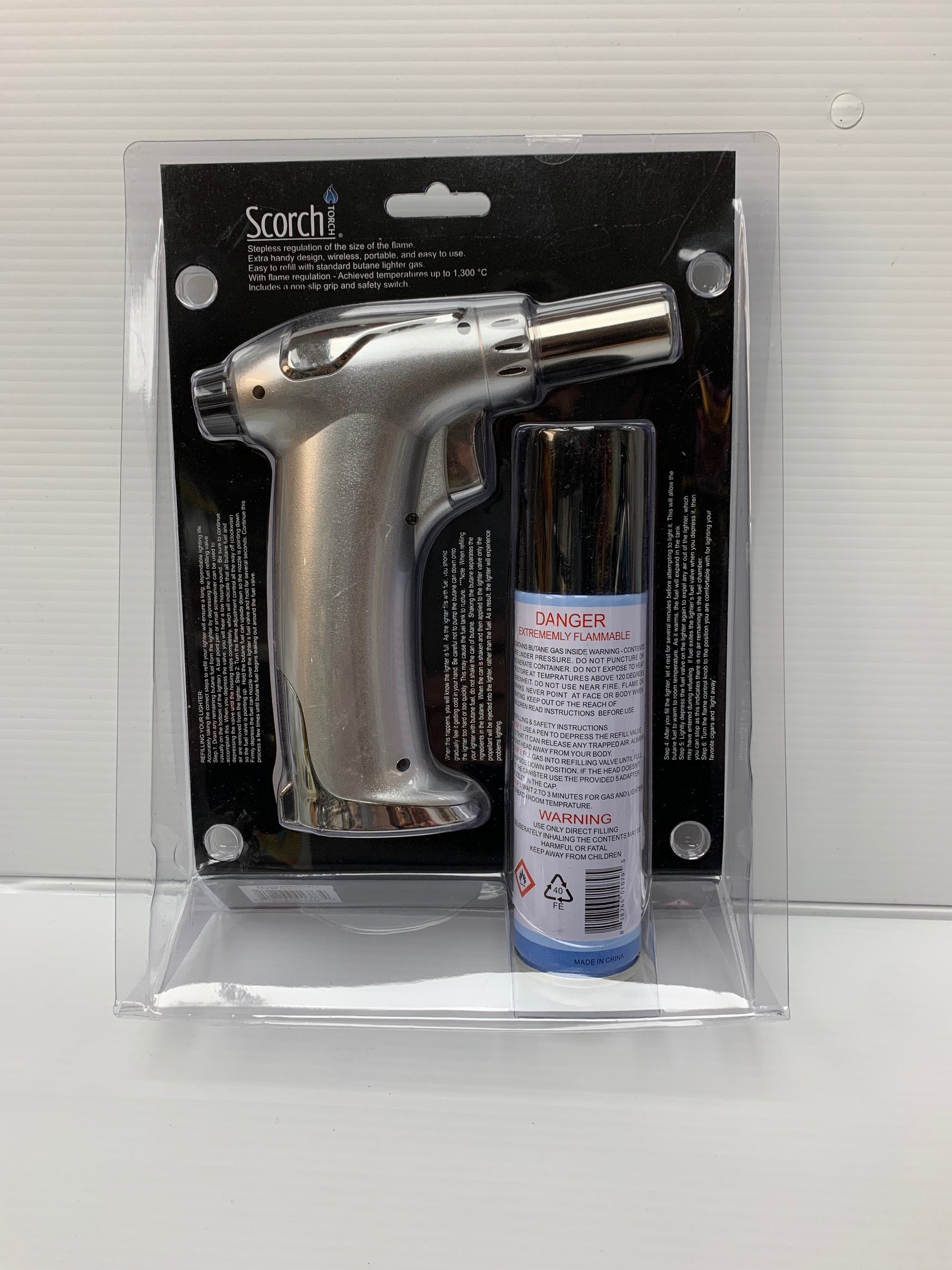 Scortch Torch Lighter with Butane Can